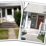 Increase curb appeal with an updated entryway.
