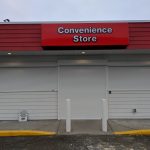 Convenience Store roll up shutter