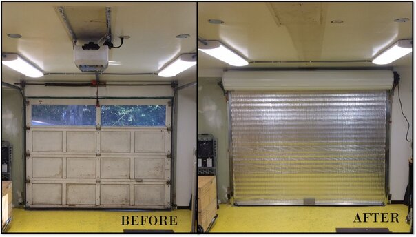 Roll Up Door Faq Smart Garage, Best Way To Insulate Garage Door Windows