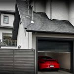 residential roll-up garage door